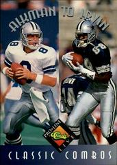 Troy Aikman, Michael Irvin #390 Football Cards 1994 Pro Line Live Prices