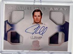 J. T. Miller #SAU-JM Hockey Cards 2020 Upper Deck The Cup Signature Away Unis Prices