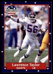 Lawrence Taylor #96 Football Cards 1991 Fleer Stars and Stripes Prices