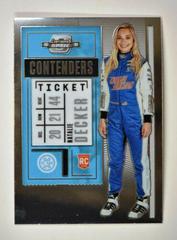 Natalie Decker #13 Racing Cards 2021 Panini Chronicles NASCAR Contenders Optic Prices