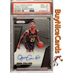 John Collins Basketball Cards 2017 Panini Prizm Rookie Signatures Prices