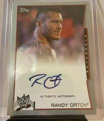 Randy Orton [Silver] Wrestling Cards 2014 Topps WWE Autographs Prices