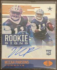 Micah Parsons #RS-MP Football Cards 2021 Panini Illusions Rookie Signs Autographs Prices