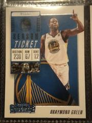 Draymond Green Premium Gold #18 Basketball Cards 2018 Panini Contenders Prices