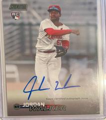 Jordan Walker [Black] #SCBA-JWR Baseball Cards 2023 Stadium Club Autographs Prices
