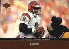 Jeff Blake #TT32 Football Cards 1996 Upper Deck Team Trio Prices