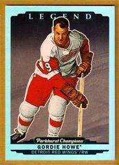 Gordie Howe [Gold Rainbow] #345 Hockey Cards 2022 Parkhurst Champions Prices