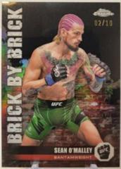 Sean O'Malley [Black Refractor] #BYB-20 Ufc Cards 2024 Topps Chrome UFC Brick by Brick Prices