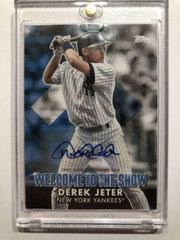 Derek Jeter [Autograph] Baseball Cards 2022 Topps Welcome to the Show Prices