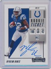 Nyheim Hines Football Cards 2018 Panini Contenders Rookie Ticket Prices