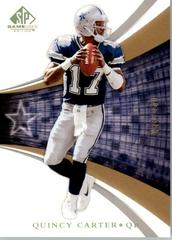 Quincy Carter [Gold] #25 Football Cards 2004 SP Game Used Prices