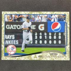 Mariano Rivera [Camo] #42 Baseball Cards 2014 Topps Prices