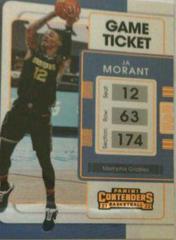 Ja Morant [Bronze] #3 Basketball Cards 2021 Panini Contenders Prices