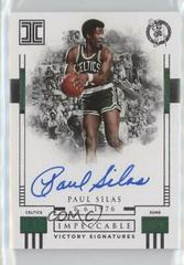 Paul Silas Basketball Cards 2017 Panini Impeccable Victory Signatures Prices