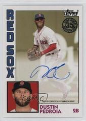 Dustin Pedroia #DP Baseball Cards 2019 Topps Update 1984 Baseball Autographs Prices
