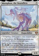 Morophon, the Boundless #3 Magic Commander Masters Prices