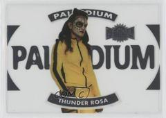 Thunder Rosa Wrestling Cards 2022 SkyBox Metal Universe AEW Palladium Prices