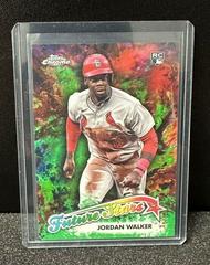 Jordan Walker [Green] Baseball Cards 2023 Topps Chrome Update Future Stars Prices