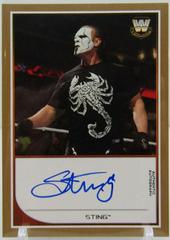 Sting Wrestling Cards 2016 Topps WWE Autographs Prices