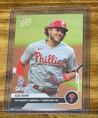 Alec Bohm Baseball Cards 2020 Topps Now Prices