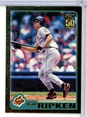 Cal Ripken Jr. #1 Baseball Cards 2001 Topps Gold Prices