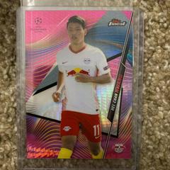 Hee Chan Hwang [Pink Refractor] Soccer Cards 2020 Topps Finest UEFA Champions League Prices