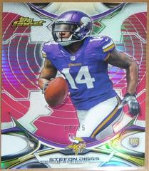 Stefon Diggs [Pink Refractor] Football Cards 2015 Topps Finest Prices