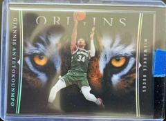 Giannis Antetokounmpo #4 Basketball Cards 2023 Panini Origins Tiger Eyes Prices