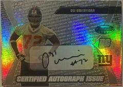 Osi Umenyiora [Certified Autograph] Football Cards 2003 Bowman's Best Prices