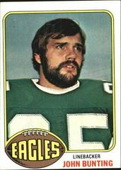 John Bunting #481 Football Cards 1976 Topps Prices