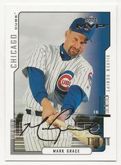 Mark Grace [Silver Script] Baseball Cards 2000 Upper Deck MVP Prices