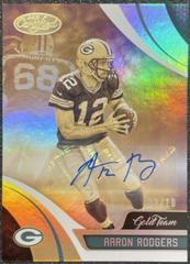 Aaron Rodgers [Signature] #GT-AAR Football Cards 2018 Panini Certified Gold Team Prices