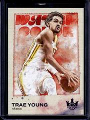 Trae Young [Violet] #28 Basketball Cards 2023 Panini Court Kings Water Color Prices