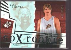Kyle Korver Basketball Cards 2003 Spx Prices