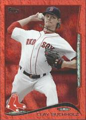 Clay Buchholz [Red Hot Foil] #53 Baseball Cards 2014 Topps Prices