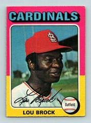 Lou Brock #540 Baseball Cards 1975 O Pee Chee Prices