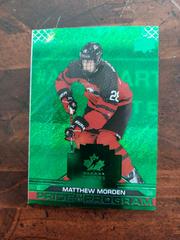 Matthew Morden [Green Frenzy] #100 Hockey Cards 2022 Upper Deck Team Canada Juniors Prices