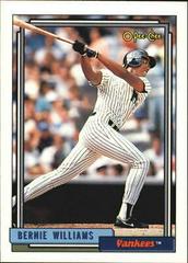 Bernie Williams Baseball Cards 1992 O Pee Chee Prices