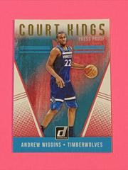 Andrew Wiggins [Press Proof] #38 Basketball Cards 2018 Panini Donruss Court Kings Prices