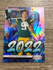 Christian Watson [Pink] #2022-18 Football Cards 2022 Panini Certified 2022 Prices