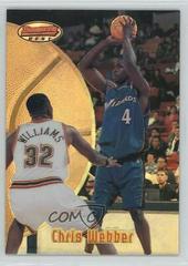 Chris Webber [Refractor] #81 Basketball Cards 1997 Bowman's Best Prices