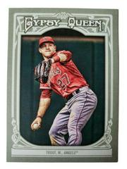 Mike Trout [Throwing] #14 Baseball Cards 2013 Topps Gypsy Queen Prices