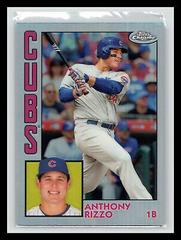 Anthony Rizzo [Orange Refractor] Baseball Cards 2019 Topps Chrome 1984 Baseball Prices
