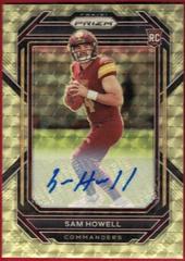 Sam Howell [Autograph Gold Vinyl] #306 Football Cards 2022 Panini Prizm Prices