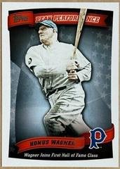 Honus Wagner #PP-3 Baseball Cards 2010 Topps Peak Performance Prices
