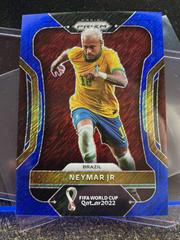 Neymar Jr [Blue Shimmer] #32 Soccer Cards 2022 Panini Prizm World Cup Prices