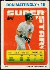 Don Mattingly, Bielecki , Worthington Baseball Cards 1990 Topps Stickercard Prices