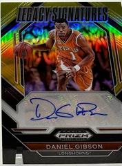 Daniel Gibson [Black Gold] #LS-DGT Basketball Cards 2023 Panini Prizm Draft Picks Legacy Signatures Prices