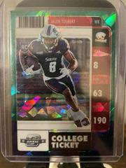 Jalen Tolbert [Green Cracked Ice] #27 Football Cards 2022 Panini Chronicles Draft Picks Contenders Optic Prices