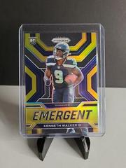 Kenneth Walker III [Gold] #E-12 Football Cards 2022 Panini Prizm Emergent Prices